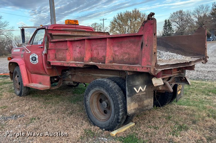 image for item DK0142 1978 Chevrolet C60 dump truck