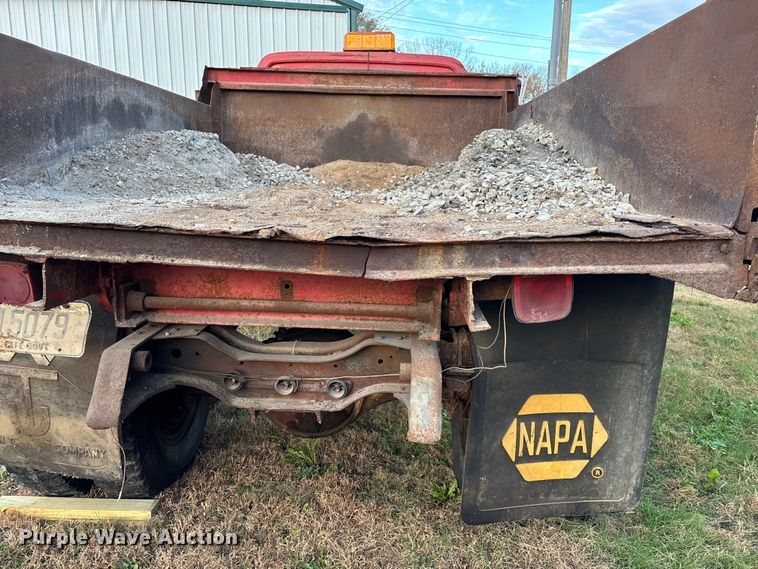 image for item DK0142 1978 Chevrolet C60 dump truck