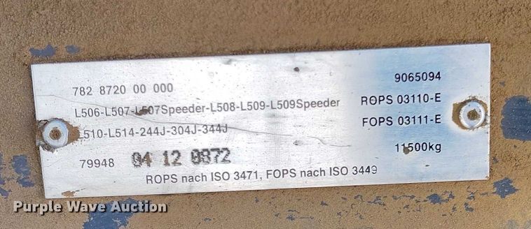 image for item DT0783 2005 John Deere 244J wheel loader