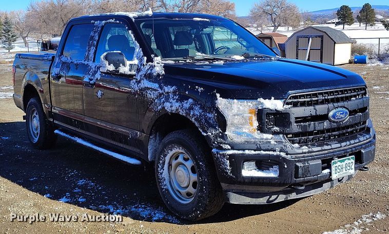 image for item DT0785 2020 Ford F150 SuperCrew pickup truck