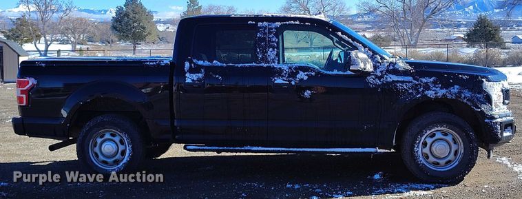 image for item DT0785 2020 Ford F150 SuperCrew pickup truck