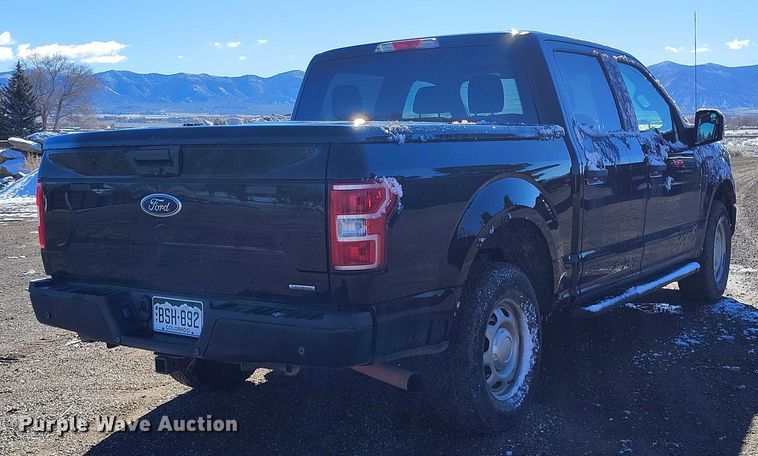 image for item DT0785 2020 Ford F150 SuperCrew pickup truck