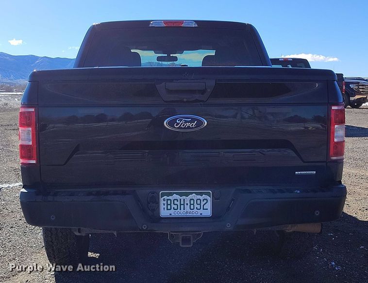 image for item DT0785 2020 Ford F150 SuperCrew pickup truck