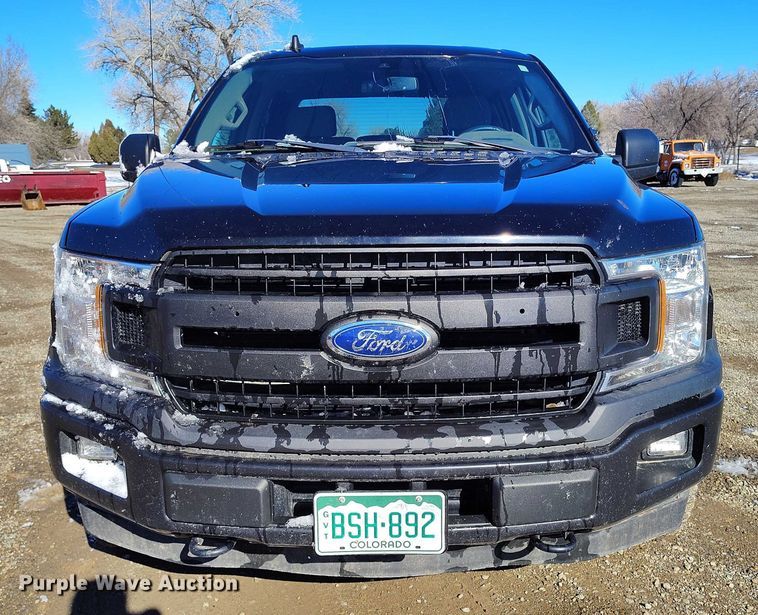 image for item DT0785 2020 Ford F150 SuperCrew pickup truck