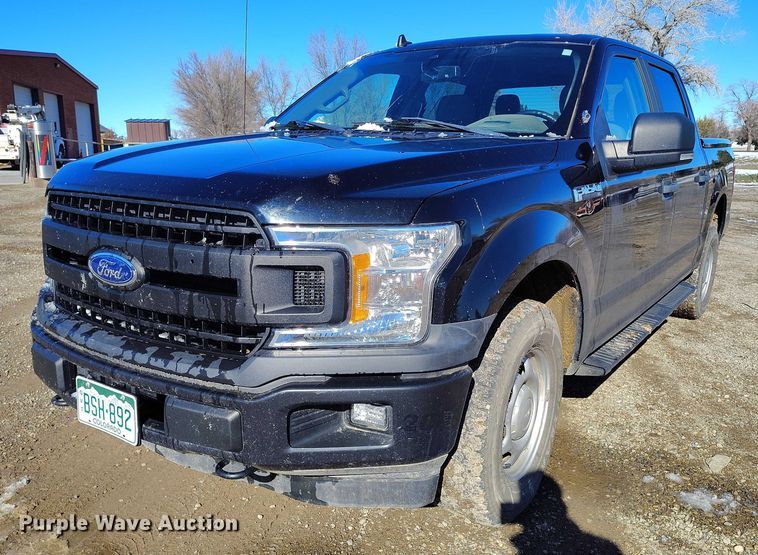 image for item DT0785 2020 Ford F150 SuperCrew pickup truck