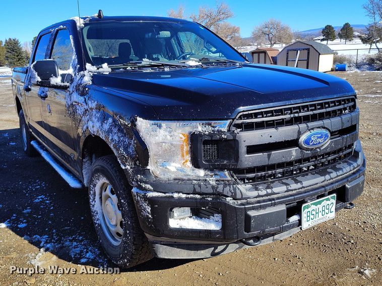 image for item DT0785 2020 Ford F150 SuperCrew pickup truck