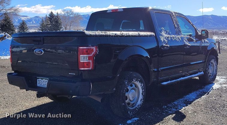 image for item DT0786 2019 Ford F150 SuperCrew pickup truck