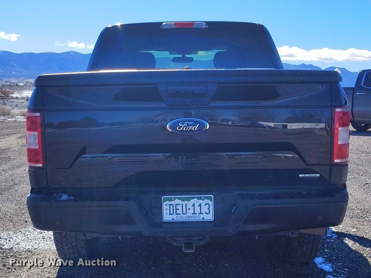 image for item DT0786 2019 Ford F150 SuperCrew pickup truck