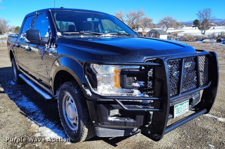 image for item DT0786 2019 Ford F150 SuperCrew pickup truck