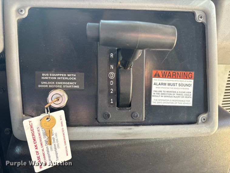 image for item DV5007 2007 Blue Bird BB Conventional school bus