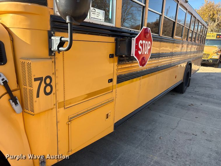 image for item DV5008 2010 Blue Bird Vision school bus