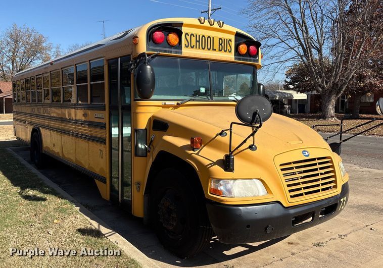 image for item DV5009 2010 Blue Bird Bb Conventional school bus