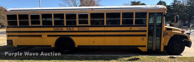 image for item DV5009 2010 Blue Bird Bb Conventional school bus