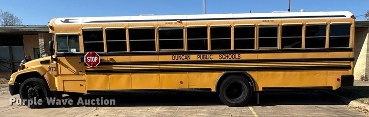 image for item DV5009 2010 Blue Bird Bb Conventional school bus