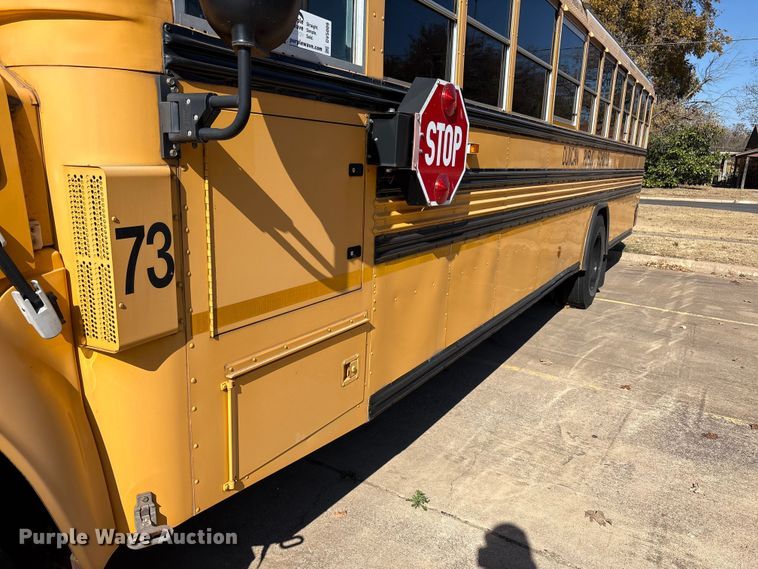 image for item DV5009 2010 Blue Bird Bb Conventional school bus