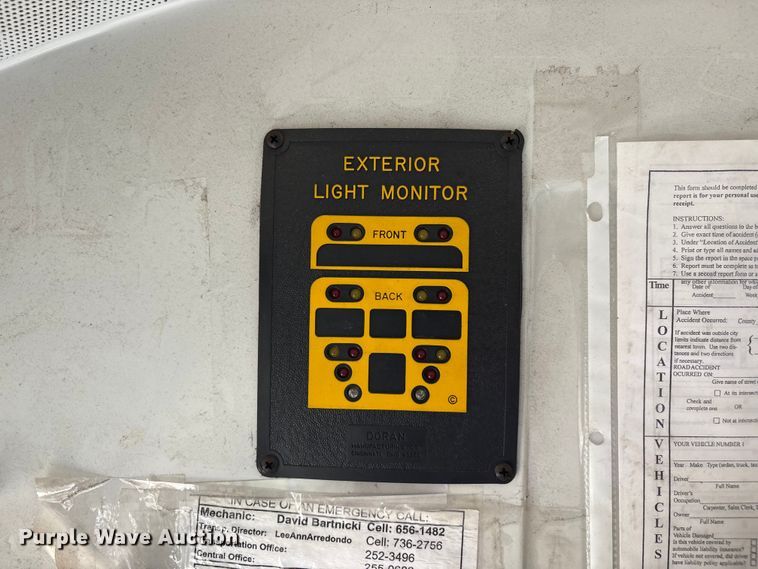 image for item DV5009 2010 Blue Bird Bb Conventional school bus