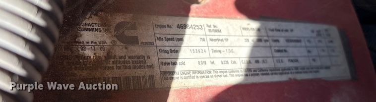 image for item DV5009 2010 Blue Bird Bb Conventional school bus