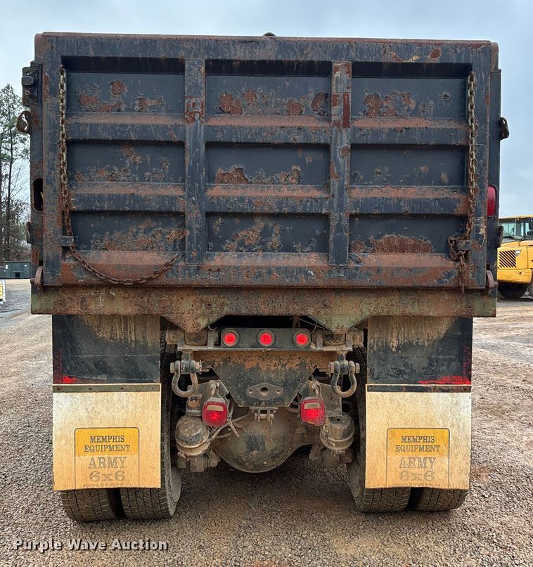 image for item DW7327 1998 Freightliner M917A1 dump truck