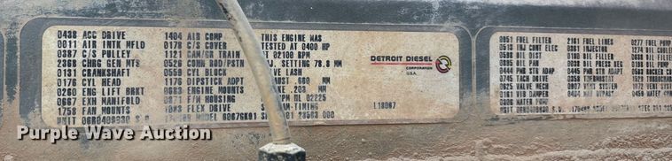 image for item DW7327 1998 Freightliner M917A1 dump truck