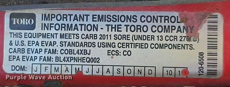 image for item DZ3668 Toro 3150 reel mower