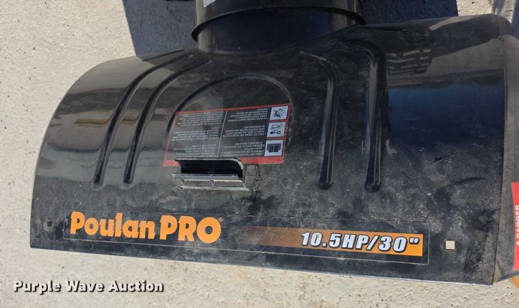 image for item DZ3671 Poland Pro PP1053ES snow blower