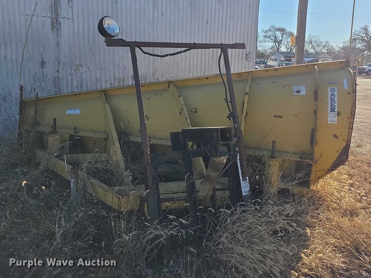 image for item DZ3674 Flink Baker 11ft 375B snow plow