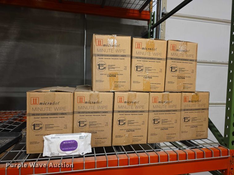 image for item DZ3675 (102) boxes of disinfecting wipes