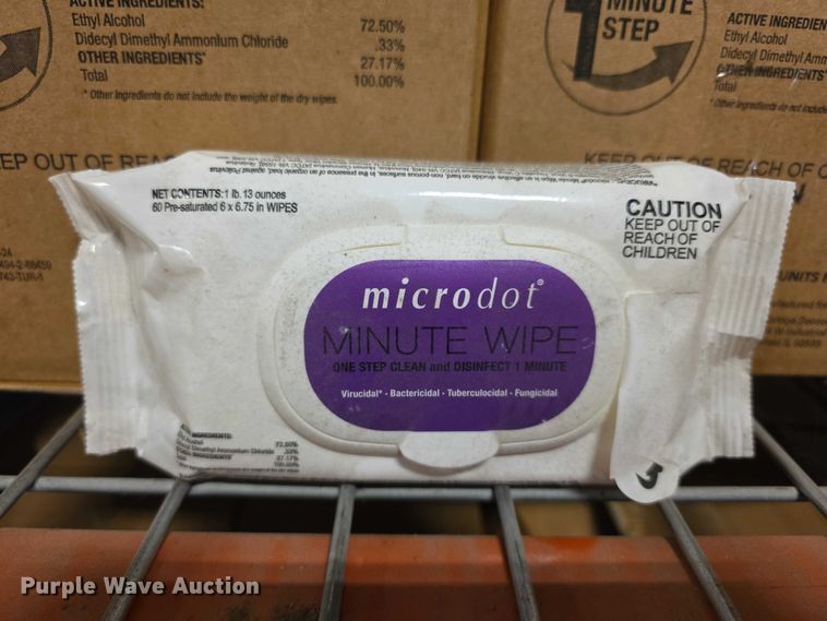 image for item DZ3675 (102) boxes of disinfecting wipes