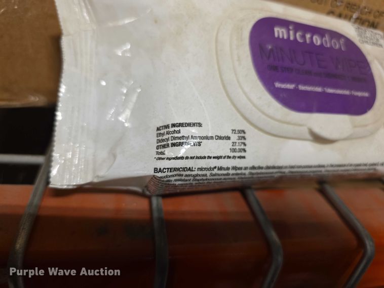 image for item DZ3675 (102) boxes of disinfecting wipes