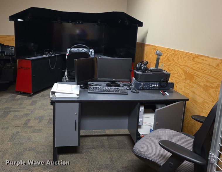 image for item DZ3676 2008 Doron 550 Fireplus  driving simulation system