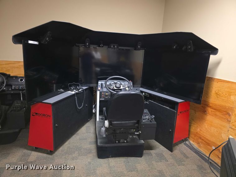 image for item DZ3676 2008 Doron 550 Fireplus  driving simulation system