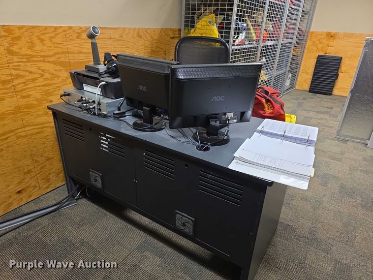 image for item DZ3676 2008 Doron 550 Fireplus  driving simulation system