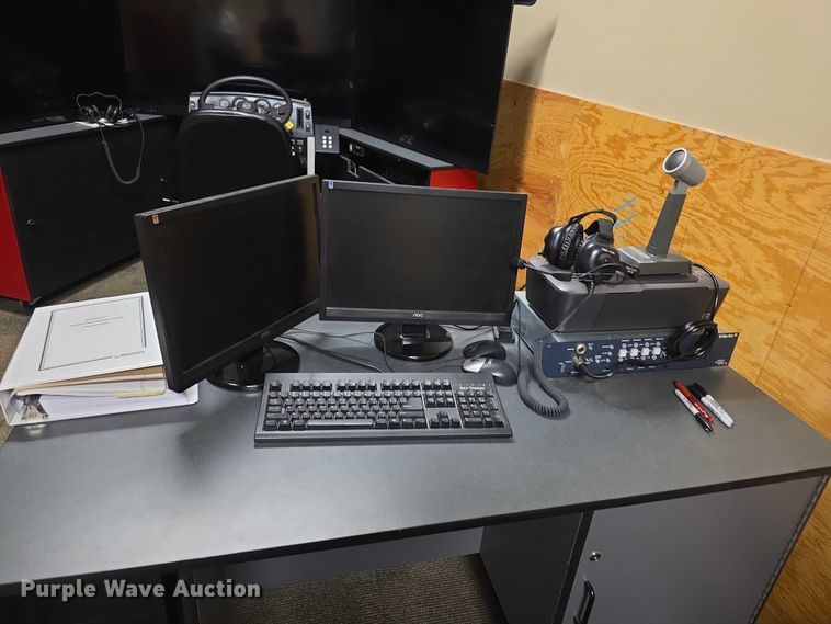 image for item DZ3676 2008 Doron 550 Fireplus  driving simulation system