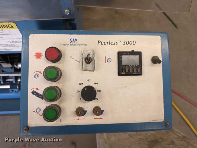 image for item DZ3678 2008 Peerless 3000 reel grinder