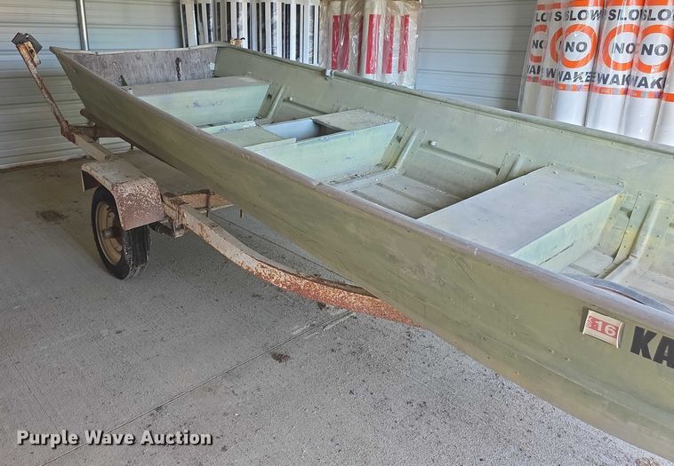 image for item DZ3680 1977 Montgomery Ward Sea King boat