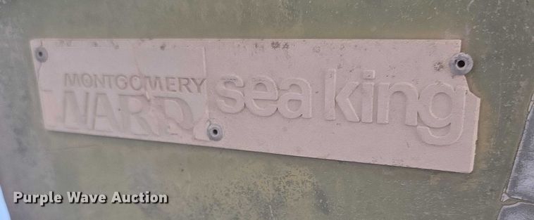 image for item DZ3680 1977 Montgomery Ward Sea King boat