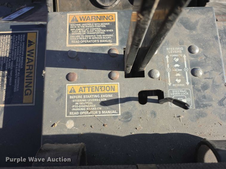 image for item DZ3681 Grazer G1887V ZTR lawn mower