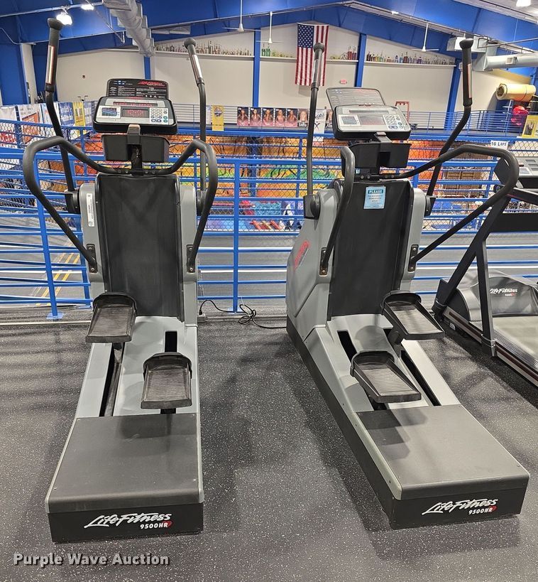 image for item DZ3683 (2) Life Firness Cross Trainers ellipticals 