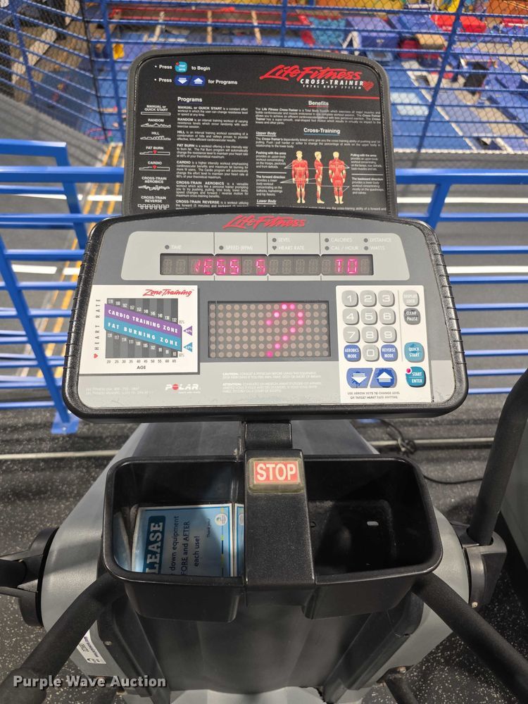 image for item DZ3683 (2) Life Firness Cross Trainers ellipticals 
