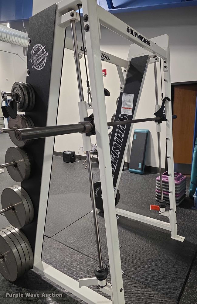 image for item DZ3685 Body Masters BE218A Multi Press squat rack