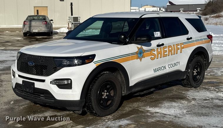 image for item EA2184 2021 Ford Explorer Police Interceptor SUV