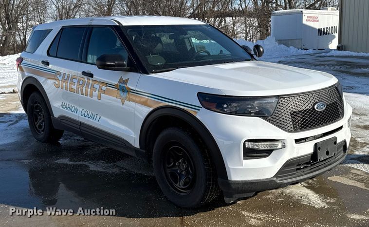 image for item EA2184 2021 Ford Explorer Police Interceptor SUV