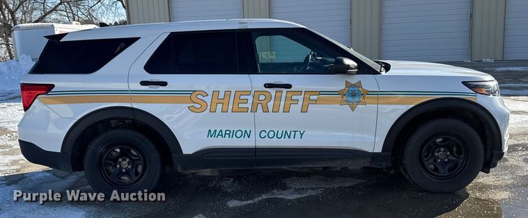 image for item EA2184 2021 Ford Explorer Police Interceptor SUV