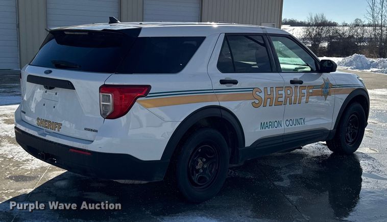 image for item EA2184 2021 Ford Explorer Police Interceptor SUV