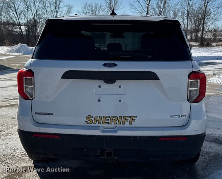 image for item EA2184 2021 Ford Explorer Police Interceptor SUV