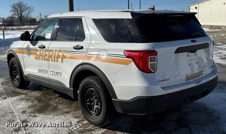 image for item EA2184 2021 Ford Explorer Police Interceptor SUV