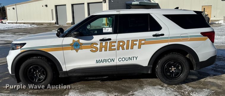 image for item EA2184 2021 Ford Explorer Police Interceptor SUV