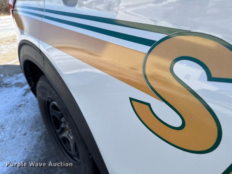 image for item EA2184 2021 Ford Explorer Police Interceptor SUV