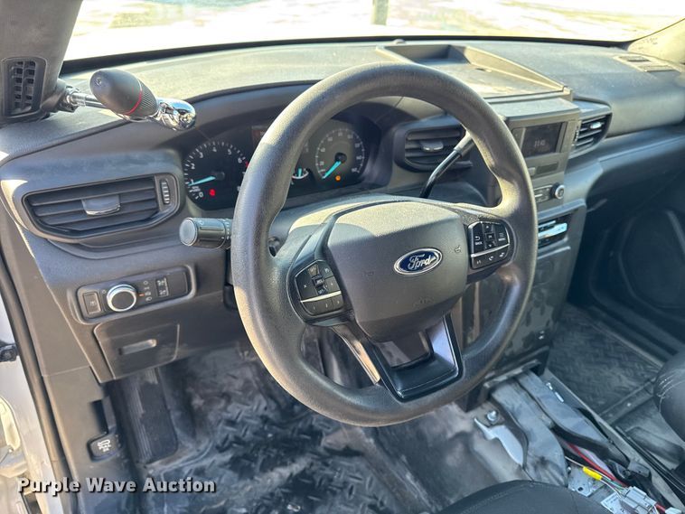 image for item EA2184 2021 Ford Explorer Police Interceptor SUV