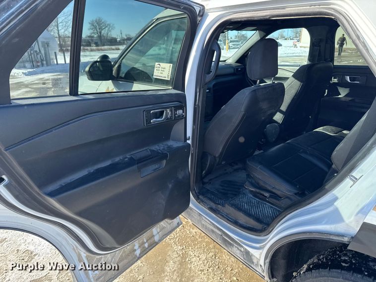 image for item EA2184 2021 Ford Explorer Police Interceptor SUV